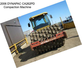 2006 DYNAPAC CA262PD Compaction Machine