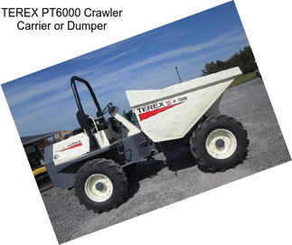 TEREX PT6000 Crawler Carrier or Dumper