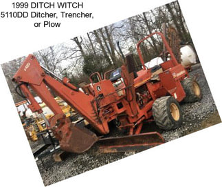 1999 DITCH WITCH 5110DD Ditcher, Trencher, or Plow