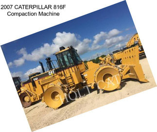 2007 CATERPILLAR 816F Compaction Machine