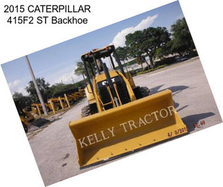 2015 CATERPILLAR 415F2 ST Backhoe