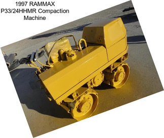 1997 RAMMAX P33/24HHMR Compaction Machine