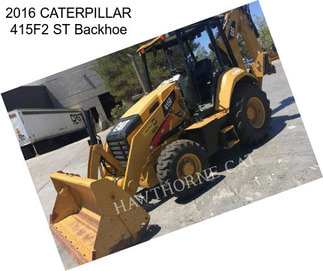 2016 CATERPILLAR 415F2 ST Backhoe