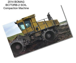 2014 BOMAG BC772RB-2 SOIL Compaction Machine