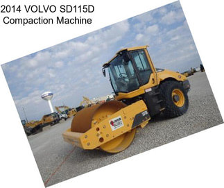 2014 VOLVO SD115D Compaction Machine