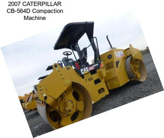 2007 CATERPILLAR CB-564D Compaction Machine