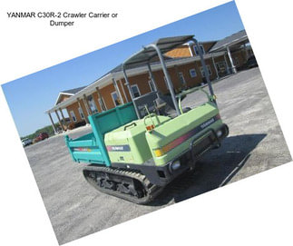 YANMAR C30R-2 Crawler Carrier or Dumper