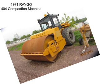 1971 RAYGO 404 Compaction Machine