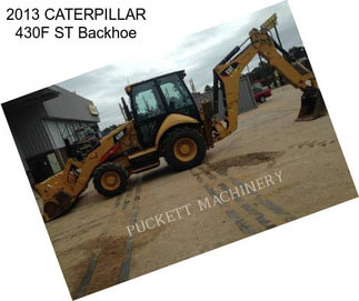 2013 CATERPILLAR 430F ST Backhoe