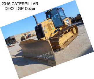 2016 CATERPILLAR D6K2 LGP Dozer