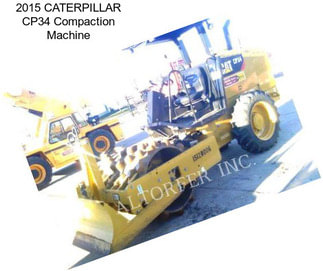 2015 CATERPILLAR CP34 Compaction Machine