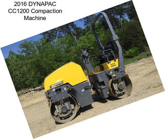 2016 DYNAPAC CC1200 Compaction Machine