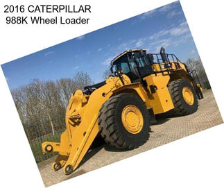 2016 CATERPILLAR 988K Wheel Loader