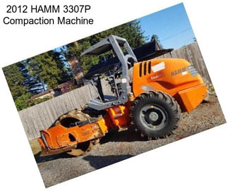 2012 HAMM 3307P Compaction Machine