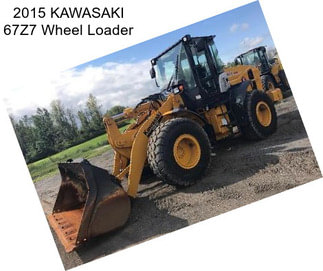 2015 KAWASAKI 67Z7 Wheel Loader