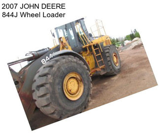 2007 JOHN DEERE 844J Wheel Loader