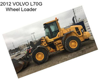 2012 VOLVO L70G Wheel Loader