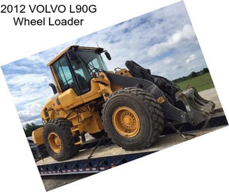 2012 VOLVO L90G Wheel Loader