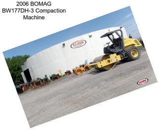 2006 BOMAG BW177DH-3 Compaction Machine