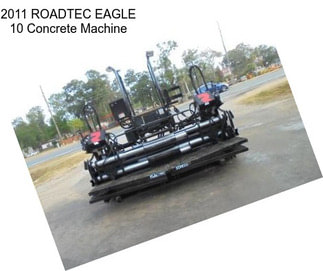 2011 ROADTEC EAGLE 10 Concrete Machine