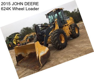 2015 JOHN DEERE 624K Wheel Loader