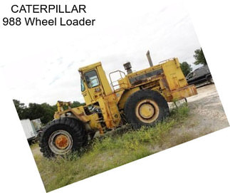 CATERPILLAR 988 Wheel Loader