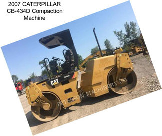 2007 CATERPILLAR CB-434D Compaction Machine