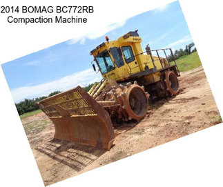 2014 BOMAG BC772RB Compaction Machine