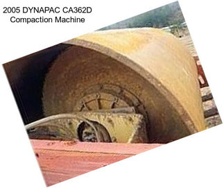 2005 DYNAPAC CA362D Compaction Machine