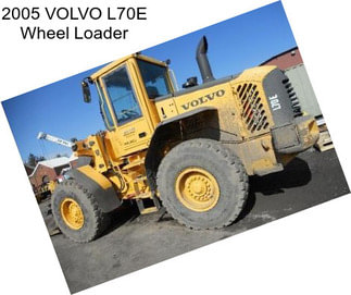 2005 VOLVO L70E Wheel Loader