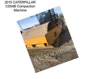 2015 CATERPILLAR CS54B Compaction Machine