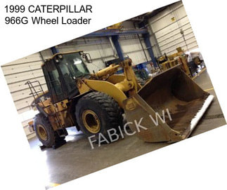 1999 CATERPILLAR 966G Wheel Loader