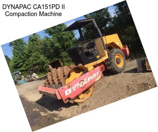 DYNAPAC CA151PD II Compaction Machine