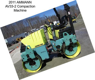 2011 AMMANN AV33-2 Compaction Machine