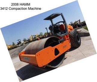 2008 HAMM 3412 Compaction Machine