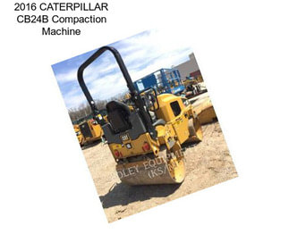 2016 CATERPILLAR CB24B Compaction Machine