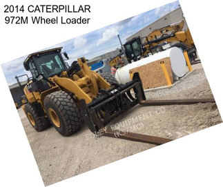 2014 CATERPILLAR 972M Wheel Loader