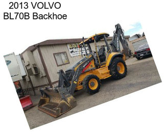 2013 VOLVO BL70B Backhoe