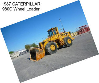 1987 CATERPILLAR 980C Wheel Loader