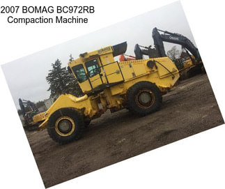 2007 BOMAG BC972RB Compaction Machine