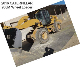 2016 CATERPILLAR 938M Wheel Loader