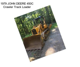 1979 JOHN DEERE 450C Crawler Track Loader