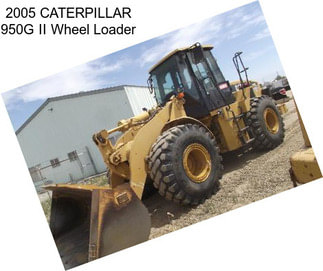 2005 CATERPILLAR 950G II Wheel Loader