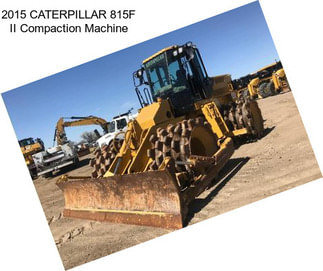 2015 CATERPILLAR 815F II Compaction Machine