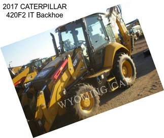 2017 CATERPILLAR 420F2 IT Backhoe