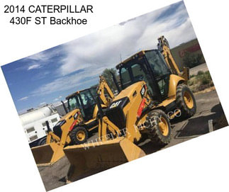 2014 CATERPILLAR 430F ST Backhoe