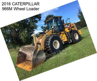 2016 CATERPILLAR 966M Wheel Loader