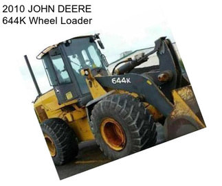 2010 JOHN DEERE 644K Wheel Loader