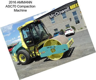 2016 AMMANN ASC70 Compaction Machine