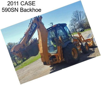 2011 CASE 590SN Backhoe